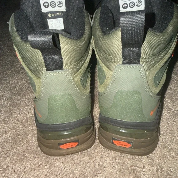 Size 7 - VANS Ultrarange Goretex Green EXO MTE-3 BOA Trail Boots, No Box, Great - Picture 3 of 11